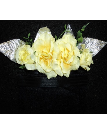 Sassy Spray Rose Pocket Square